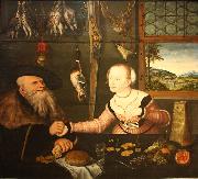 Lucas  Cranach, Die Bezahlung